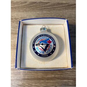 Vintage Toronto Blue Jays World Champions 1992 Christmas Ornament With Box